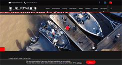 Desktop Screenshot of lundboats.eu